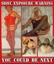 This sissy succumbs to the urge for exposure, again