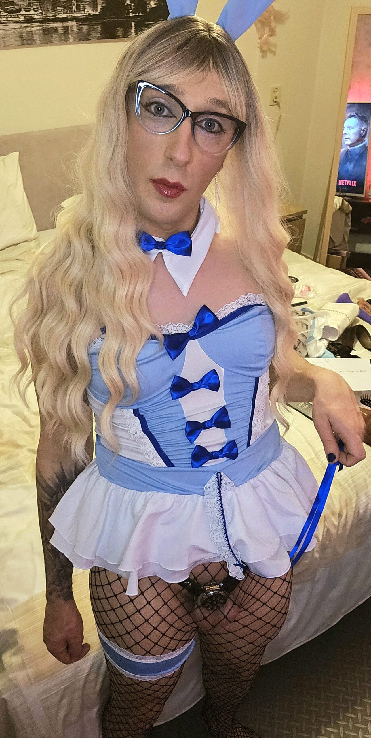 Sissy Bunny In Blue. 💙