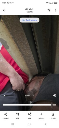 Glenn Kersey sucking cock at work
