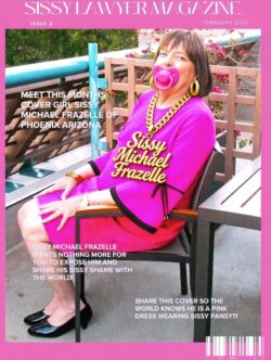 Sissy Lawyer MAGAZINE cover