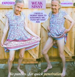 Sissy Bottom f*g Exposed