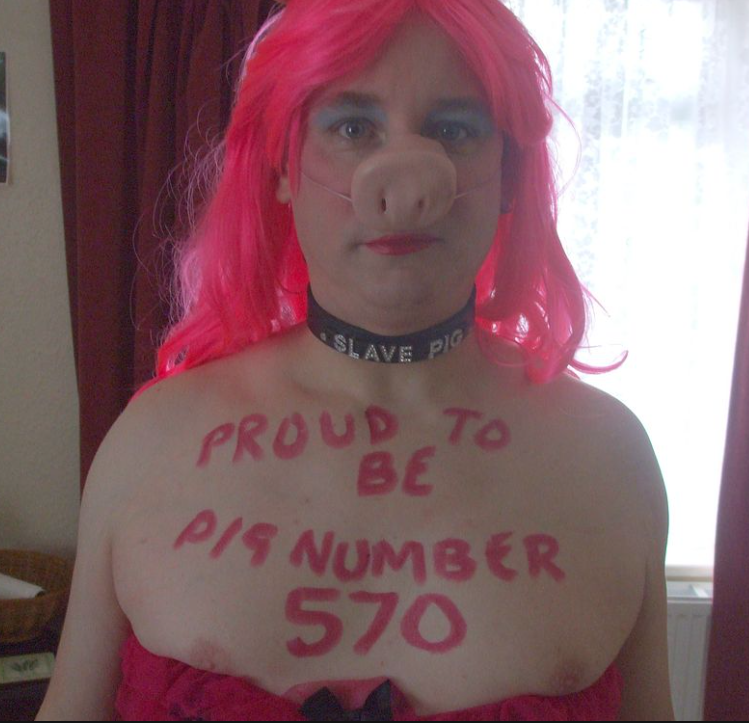 Filthy sissy piggy wh*re
