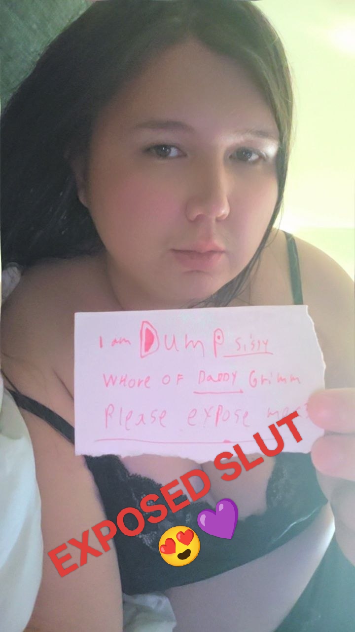 Exposing my chubby sissy