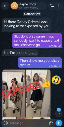 My Telegram sl*t exposed