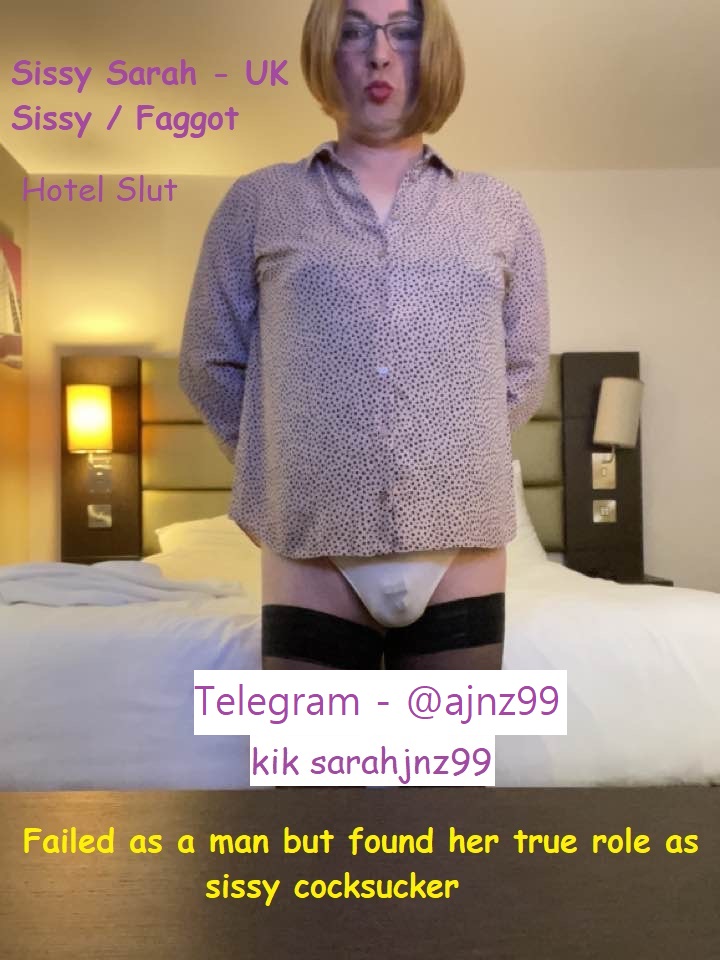 Sissy Sarah – Exposed UK Sissy / Cxcksucker