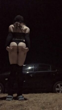 My sissy ass exposed in public