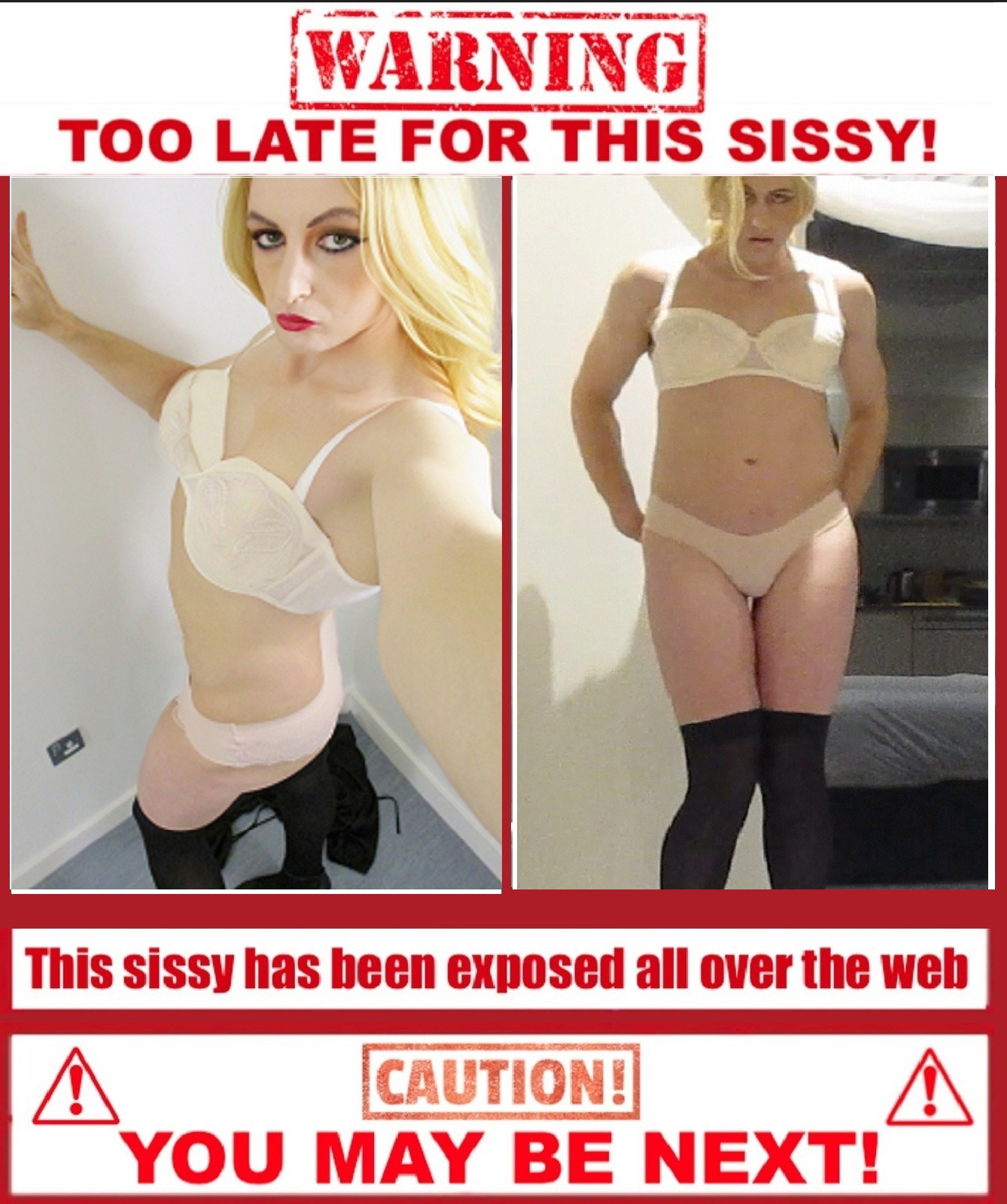Internet exposers have captioned Carolinemessytv